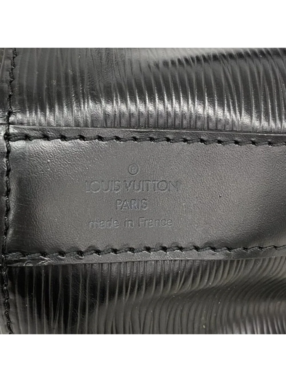 Louis Vuitton Shoulder Bag Epi Sac a Dos Noir